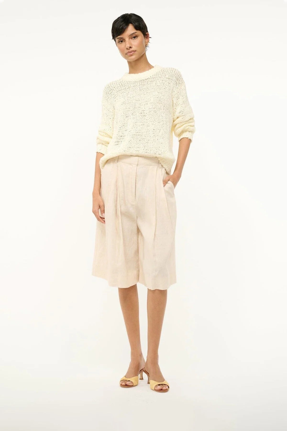 Brigitte Mule - Natural Raffia by STAUD — view 5