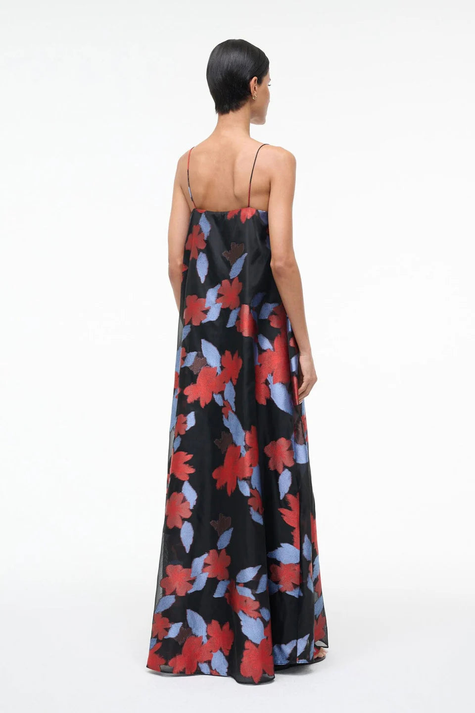 Delfina Dress - Night Garden by STAUD — view 4