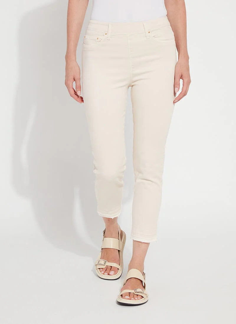 Holding Power Denim Cropped Straight Leg - Sugar by Lysse | 25 South Boutiques
