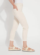 Holding Power Denim Cropped Straight Leg - Sugar by Lysse — alternate view