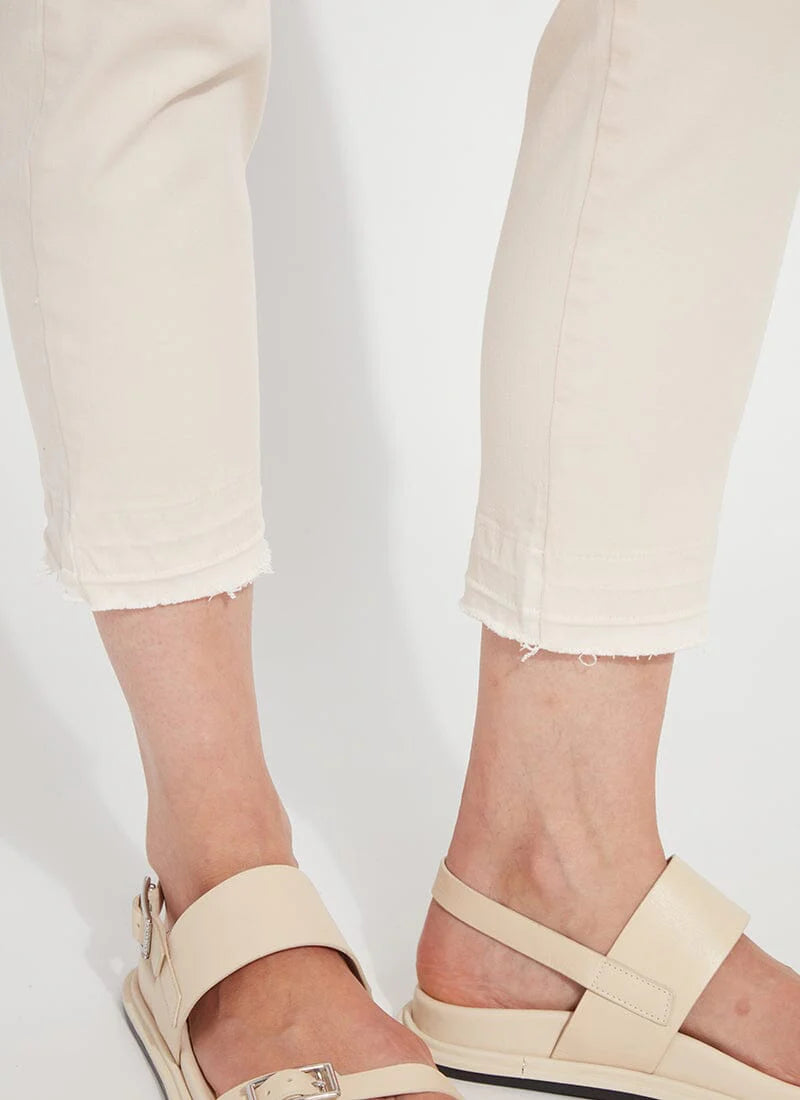 Holding Power Denim Cropped Straight Leg - Sugar by Lysse — view 3