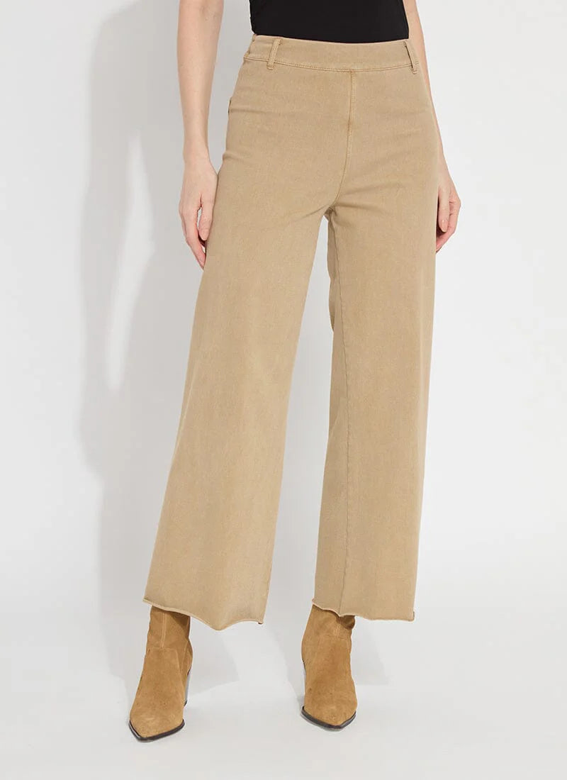 Erin Wide Leg Denim - Antique Wash Nutshell by Lysse | 25 South Boutiques