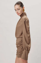 Yebba Dress - Toffee by Ronny Kobo — alternate view