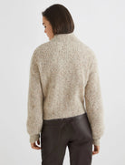 Delia Mohair Alpaca Sweater - Ivory by Marella — view 3