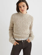 Delia Mohair Alpaca Sweater - Ivory by Marella | 25 South Boutiques