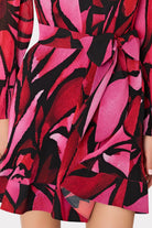 Liv Pleated Dress - Dream Pink Rose by Milly — view 3