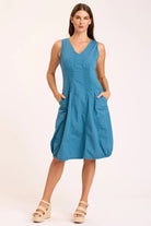 Gibbon Tank Dress - Safe Harbor by XCVI | 25 South Boutiques