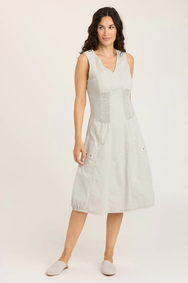 Gibbon Tank Dress - Whitecap Pigment by XCVI | 25 South Boutiques