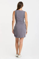 Twill Penta Dress - Nebulous Pigment by XCVI — view 3