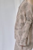 Knitted Sweater - Beige Dirty by Nostra Santissima — alternate view