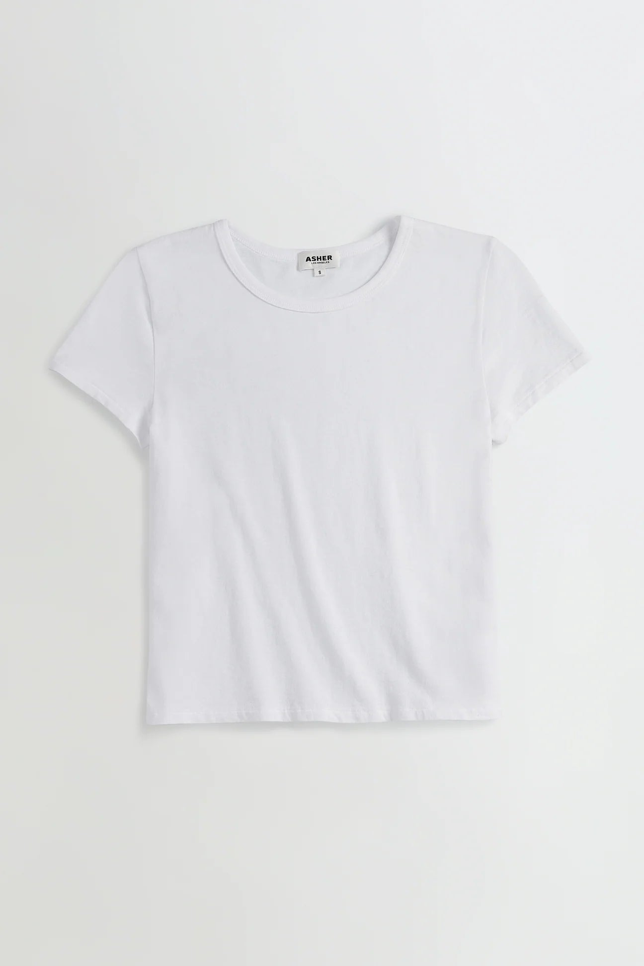 Noe Baby Tee - White by Asher — view 4
