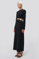Gloria Gown - Black by Jonathan Simkhai — view 3