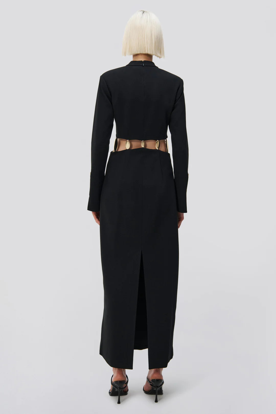 Gloria Gown - Black by Jonathan Simkhai — view 4