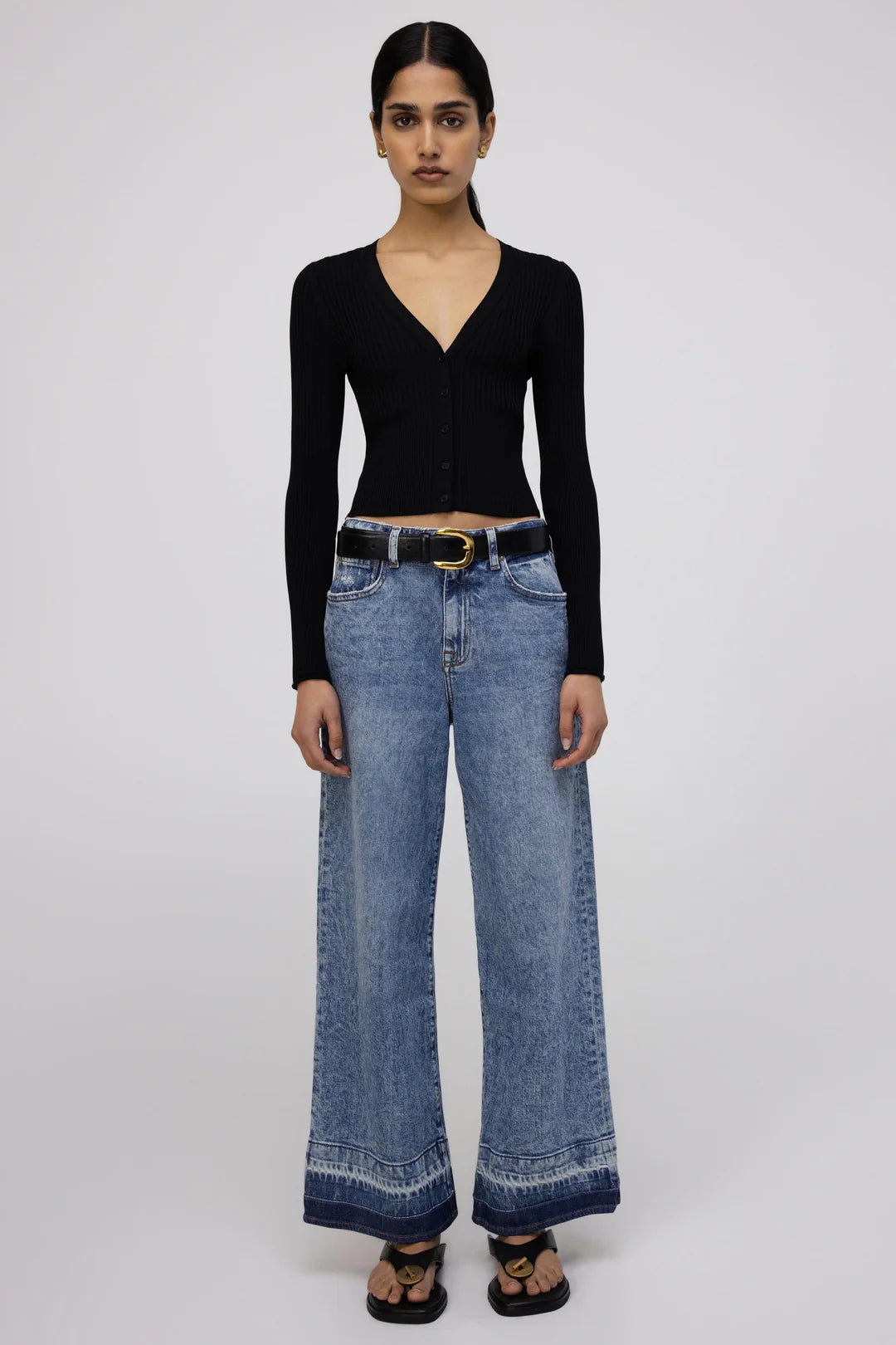 Ailany Cardigan - Black by Jonathan Simkhai — alternate view