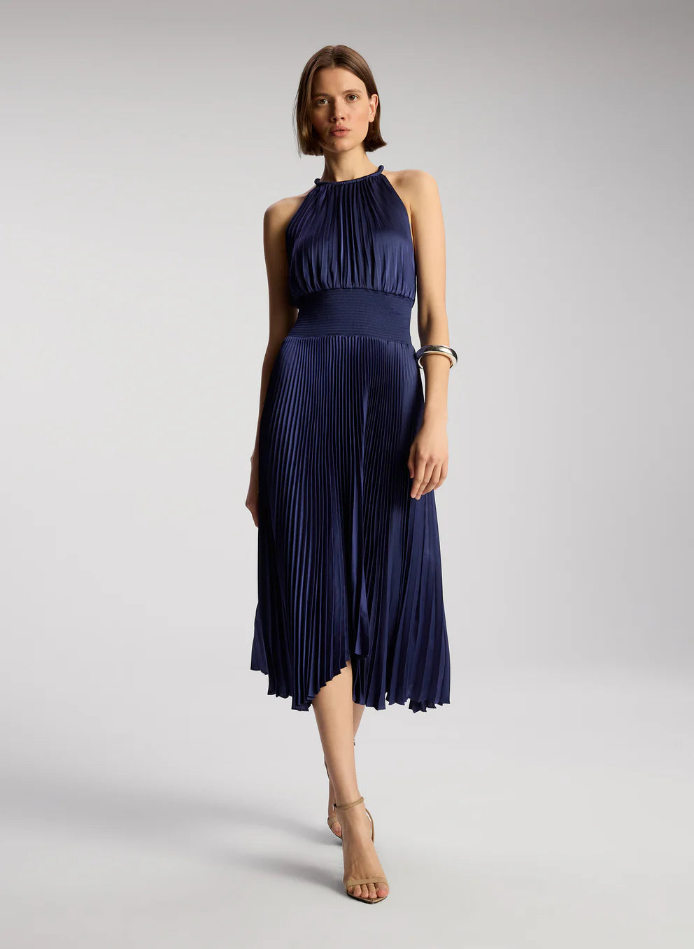 Renzo II Pleated Midi Dress - Riviera by A.L.C | 25 South Boutiques