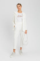 Cargo Trousers - White by Twinset | 25 South Boutiques