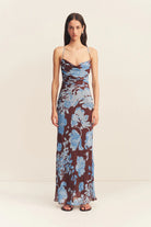 Olsen Lace Back Bias Midi Dress - Arcadian Floral by Shona Joy | 25 South Boutiques