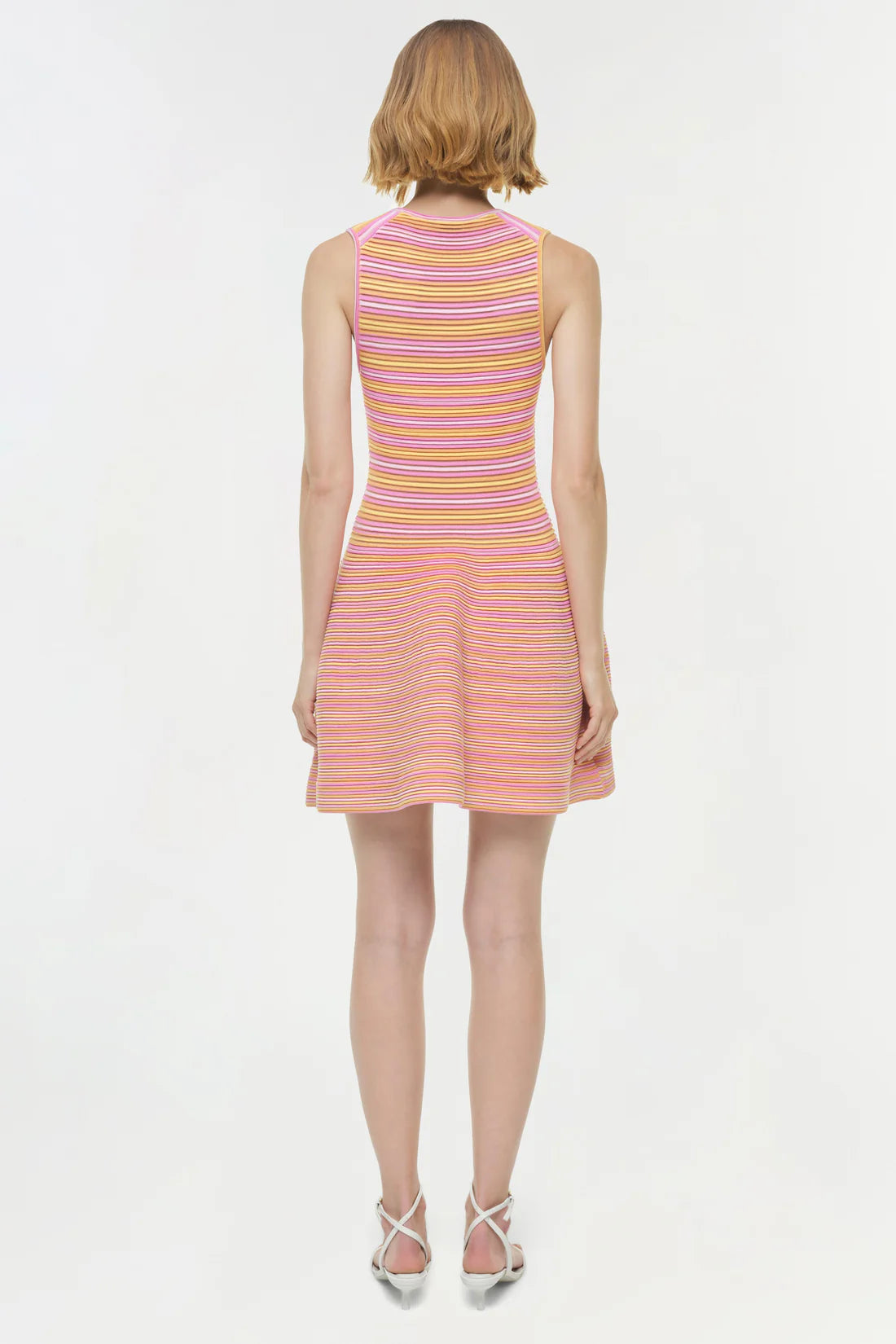 Cally Mini Dress - Citrus Multi by Jonathan Simkhai — view 4