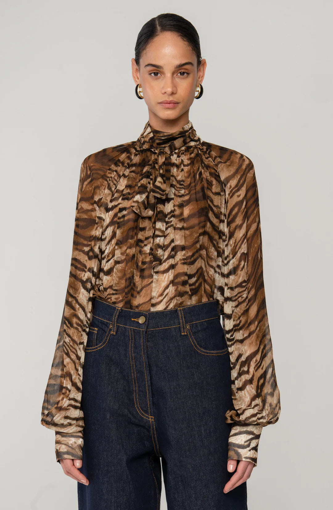 Zenia Top - Tigers Eye by Ronny Kobo | 25 South Boutiques