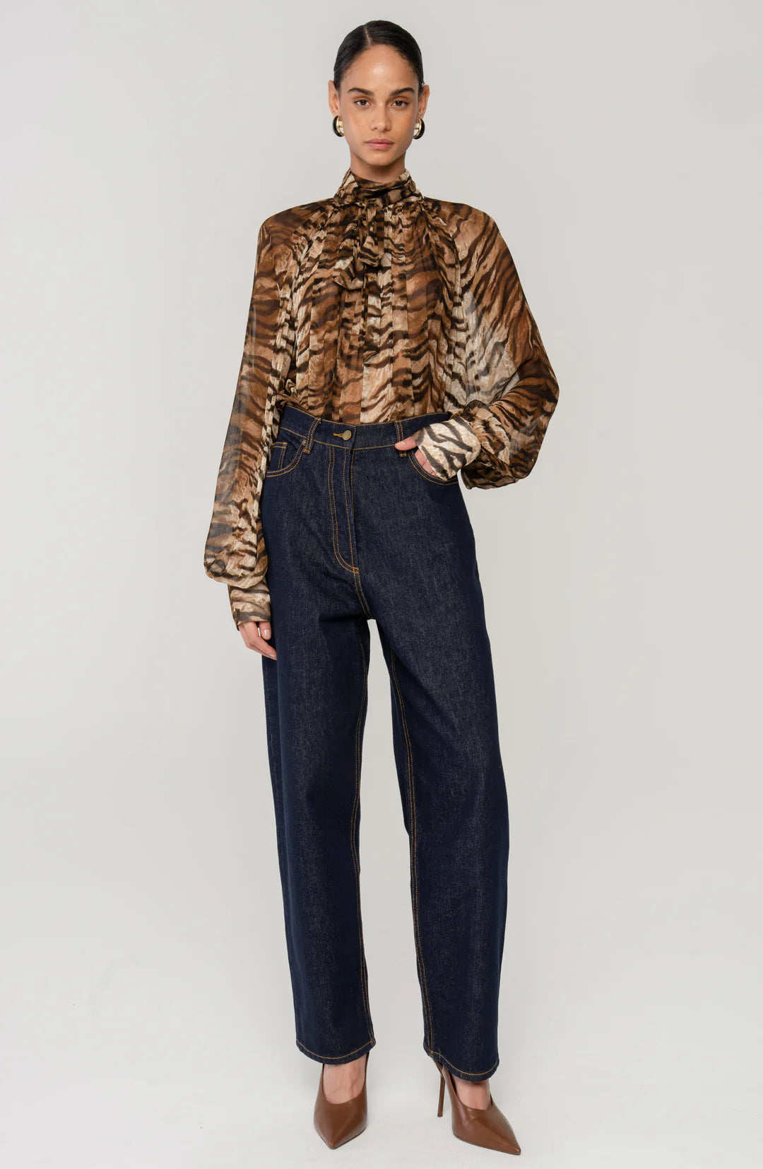 Zenia Top - Tigers Eye by Ronny Kobo — alternate view