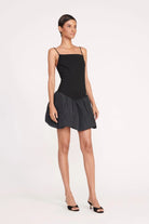 Ablee Dress - Black by STAUD — view 3