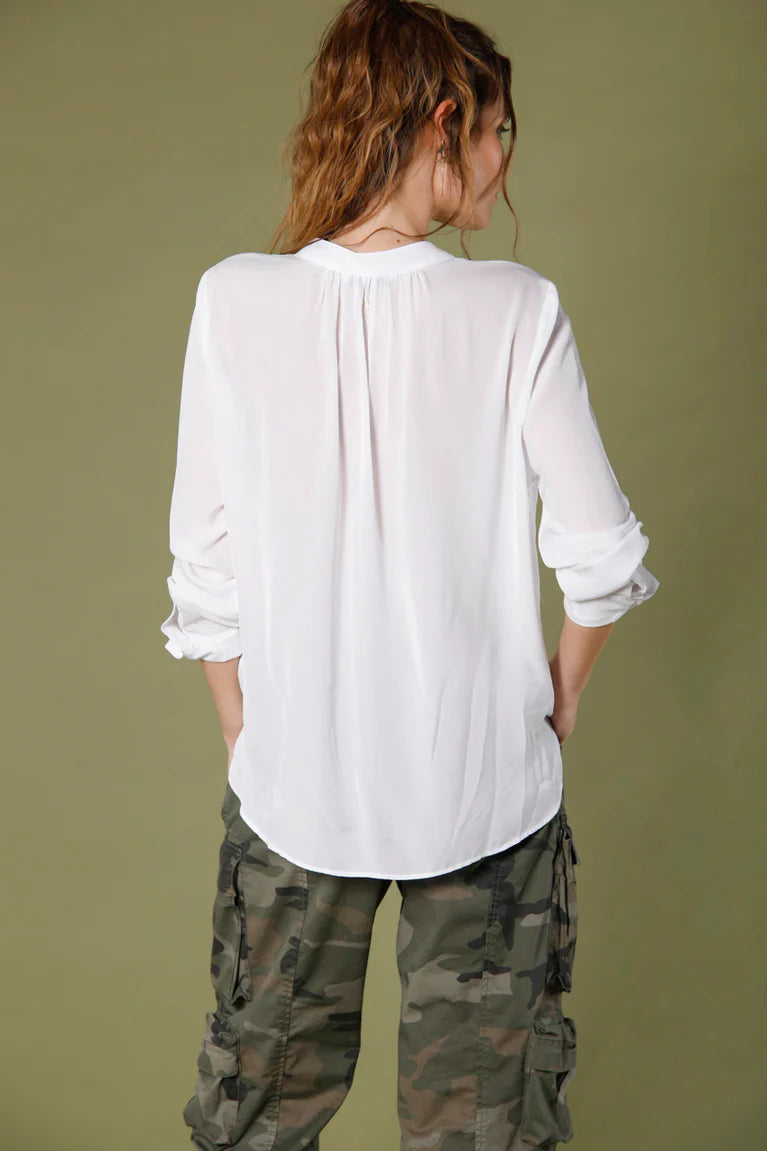 Adele Blouse - White by Masons — view 4