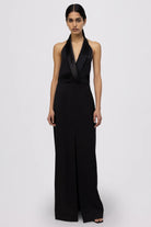 Janice Tuxedo Gown - Black by Jonathan Simkhai | 25 South Boutiques