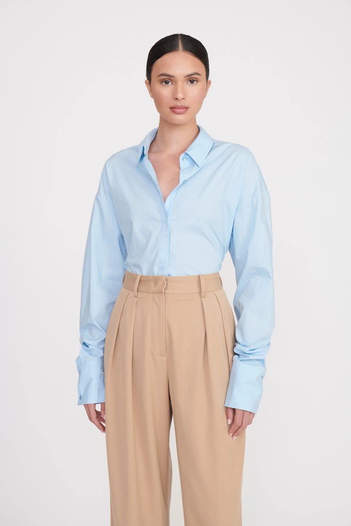 Colton Shirt - French Blue by STAUD | 25 South Boutiques