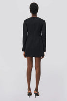 Joisian Dress - Black by Jonathan Simkhai — view 4