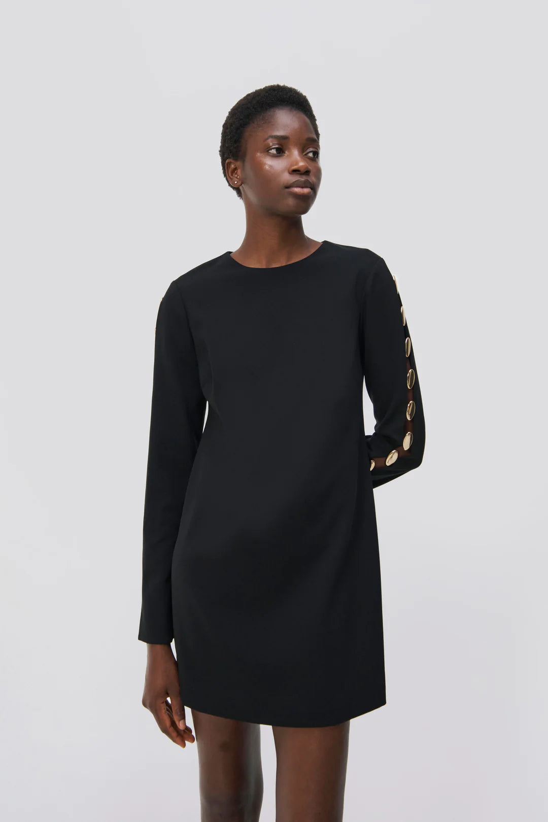 Joisian Dress - Black by Jonathan Simkhai — alternate view