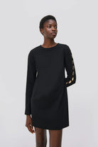 Joisian Dress - Black by Jonathan Simkhai — alternate view