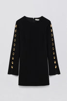 Joisian Dress - Black by Jonathan Simkhai — view 5