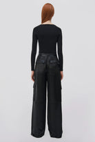 Beatriz Pant - Black by Jonathan Simkhai — view 3