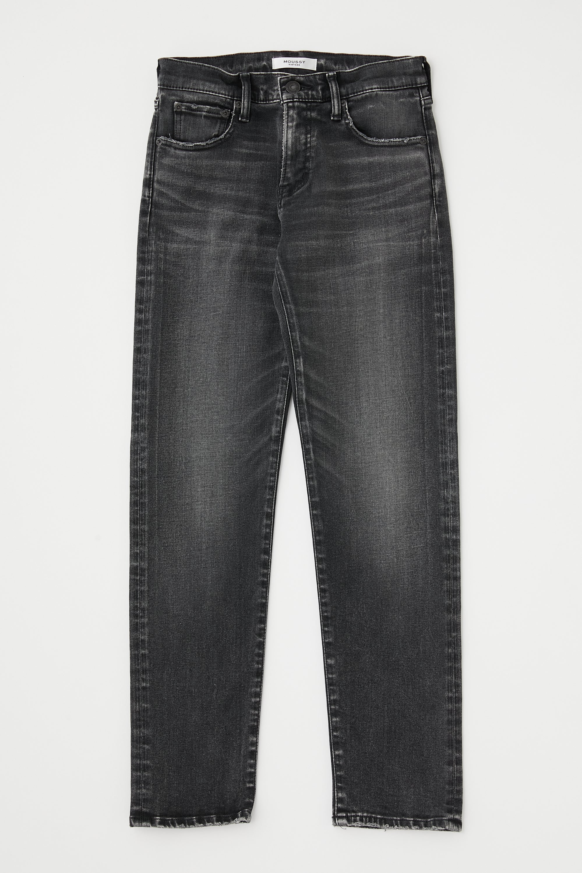 Fairfield Slim Straight - Black by Moussy — view 4