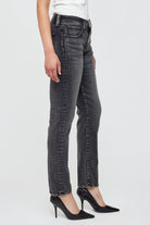 Fairfield Slim Straight - Black by Moussy — alternate view