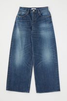 Andalusia Super Wide Pants - Blue by Moussy — view 5