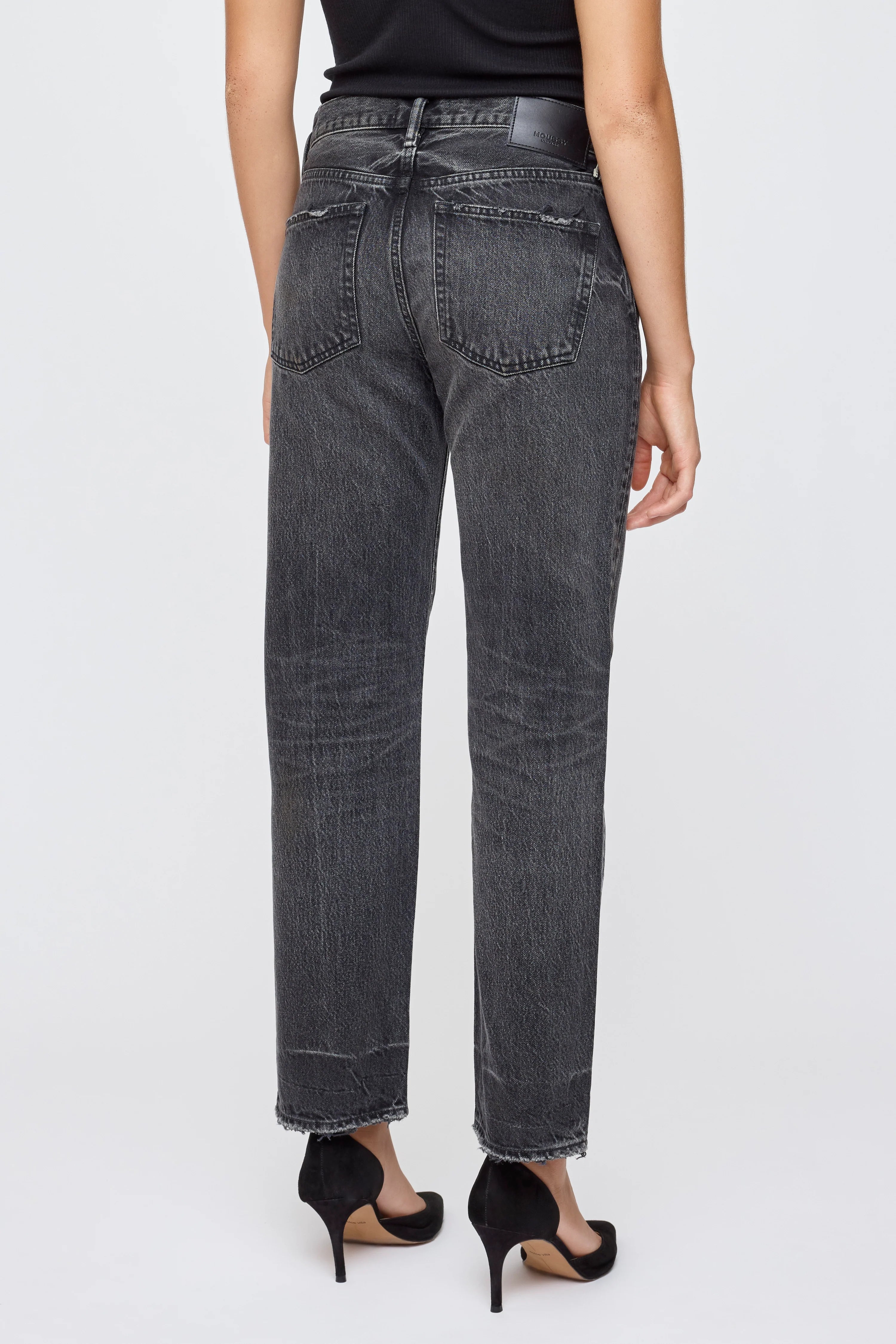 Haverhill Boys Pants - Black by Moussy — view 4