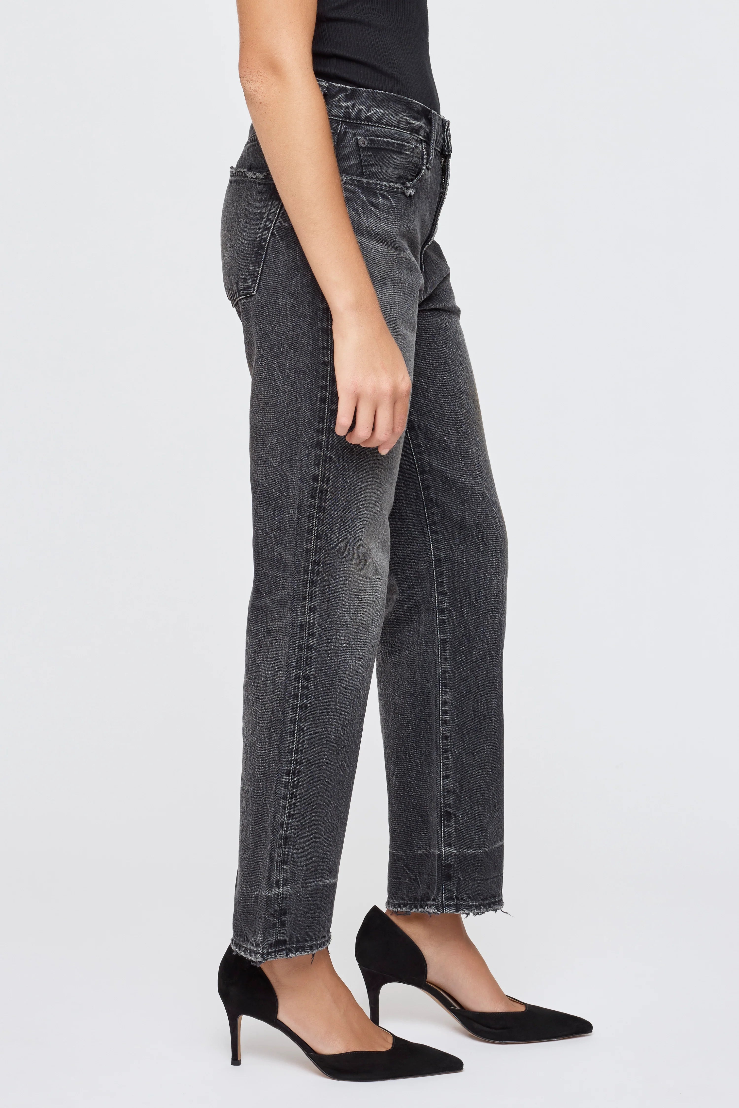 Haverhill Boys Pants - Black by Moussy — alternate view