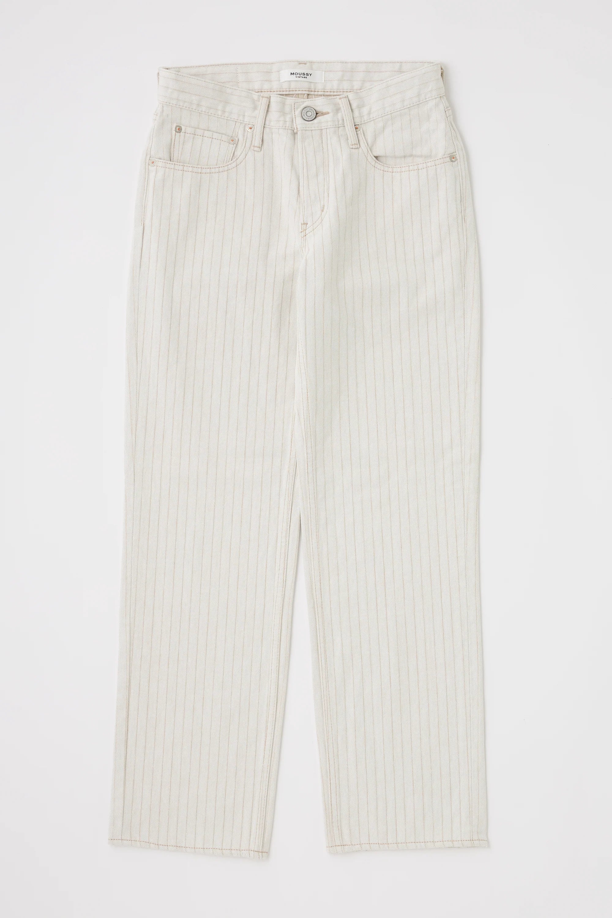 Elmora Low Rise Straight - Mix White by Moussy — view 4