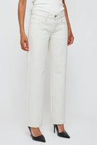 Elmora Low Rise Straight - Mix White by Moussy — alternate view