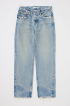 Wildwood Low-Rise Straight - Light Blue by Moussy — view 3