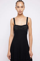 Franklin Mini Dress - Black by Jonathan Simkhai — alternate view