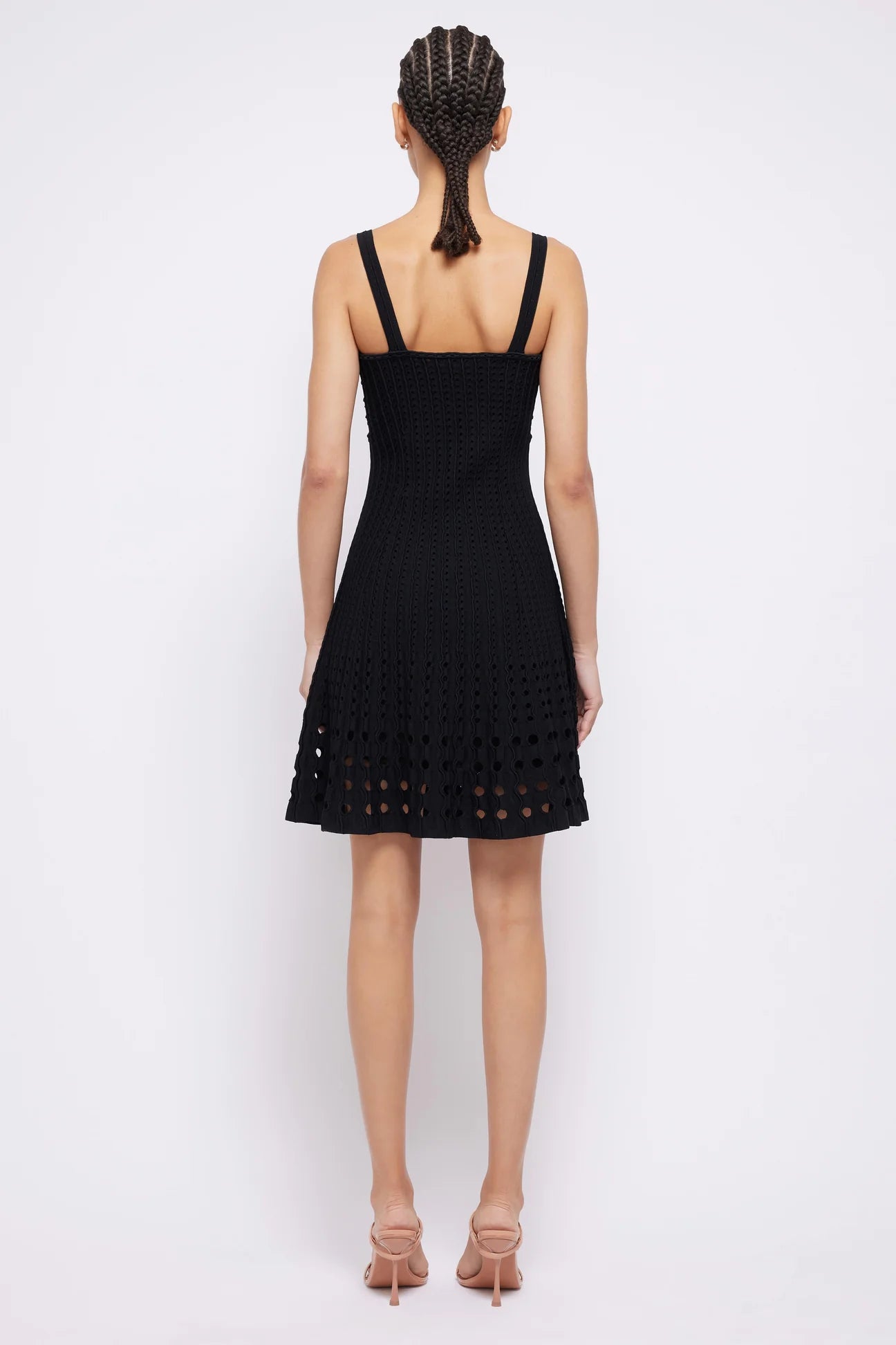 Franklin Mini Dress - Black by Jonathan Simkhai — view 4