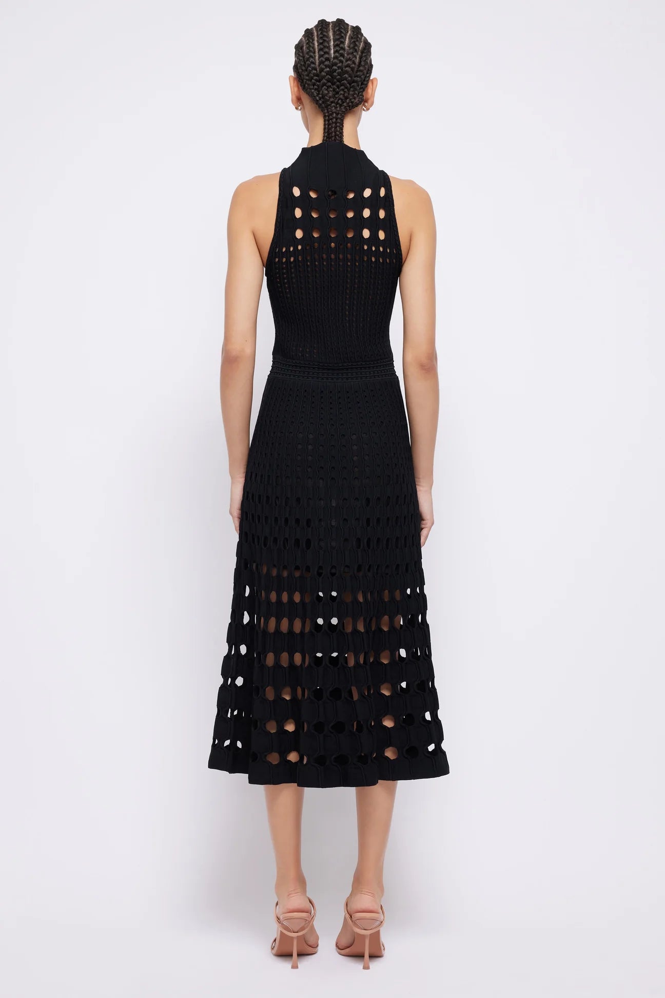 Nash Midi Dress - Black by Jonathan Simkhai — alternate view