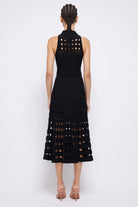 Nash Midi Dress - Black by Jonathan Simkhai — alternate view