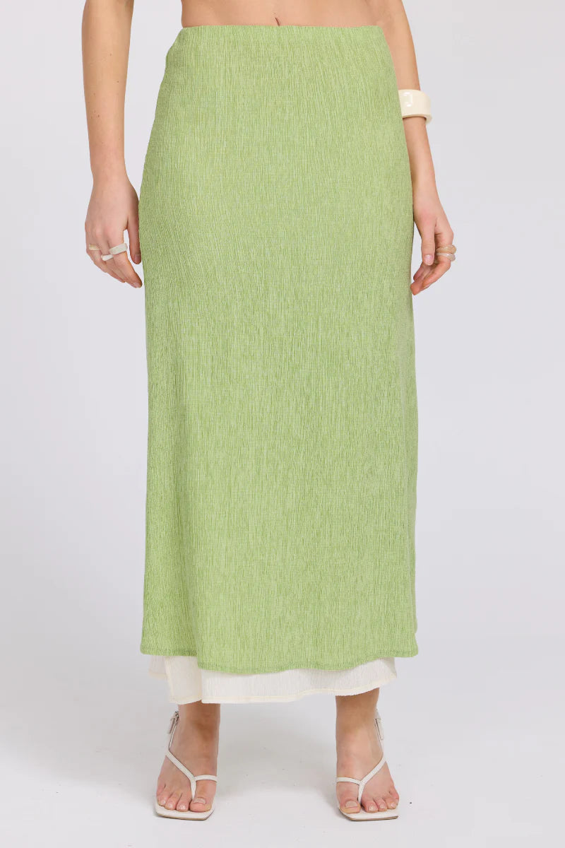 Aperitivo Skirt - Pistachio Cream by Sovere — alternate view