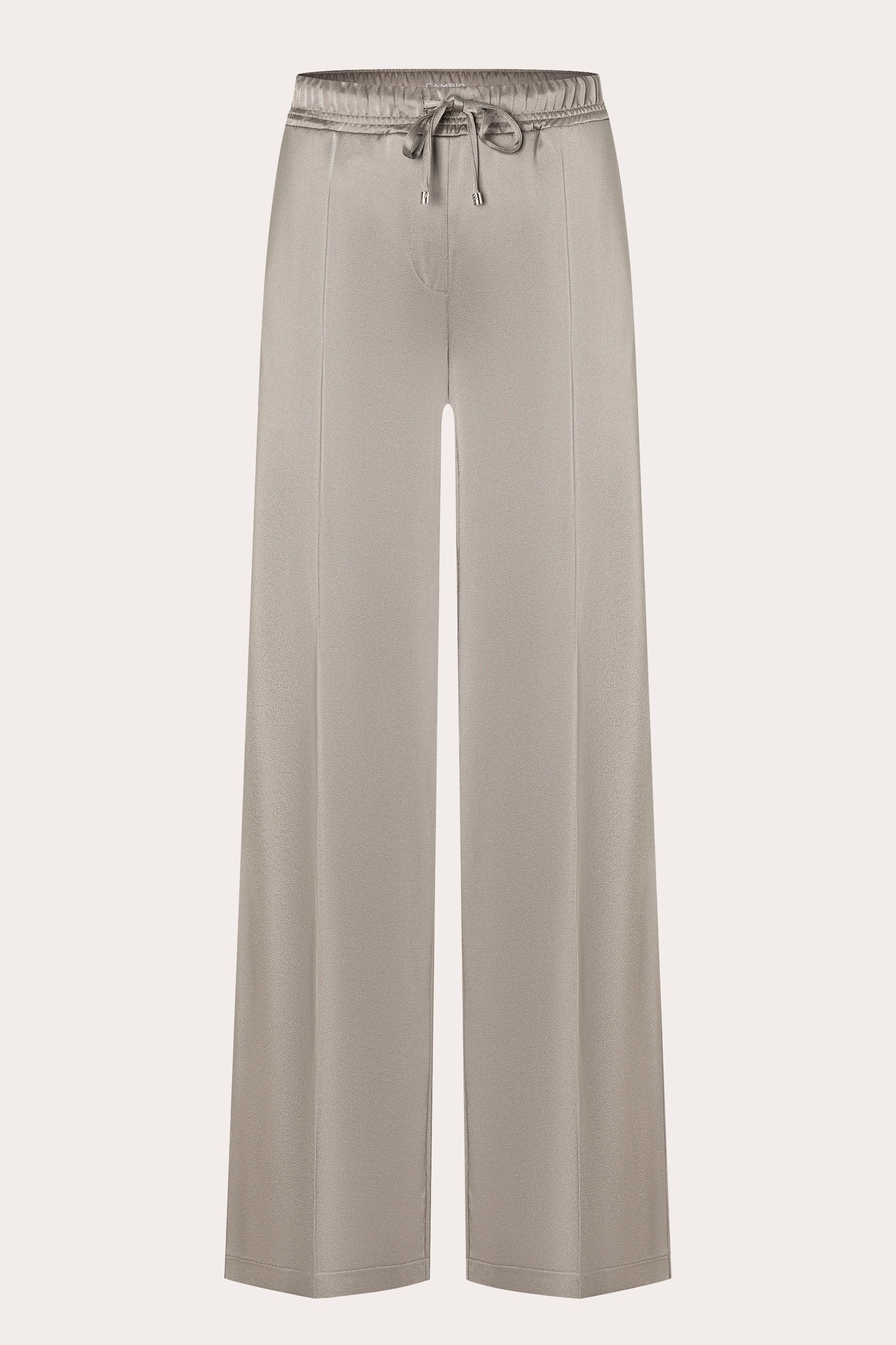 Avril Wide Leg Trousers - Silver Marble by Cambio — view 6