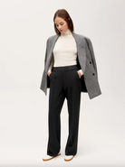 Ava Wide Leg Pants - Black by Cambio — alternate view