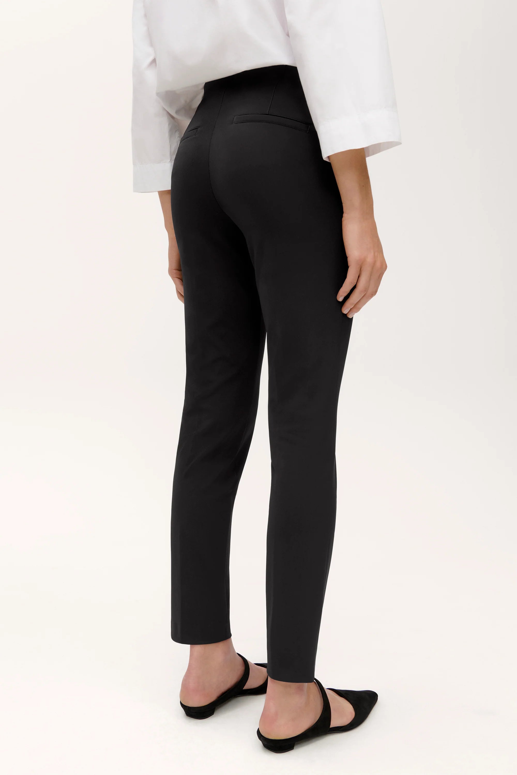Ros Slim Fit - Black by Cambio — view 3