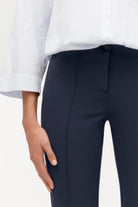 Ros Slim Fit - Marine Blue by Cambio — view 3
